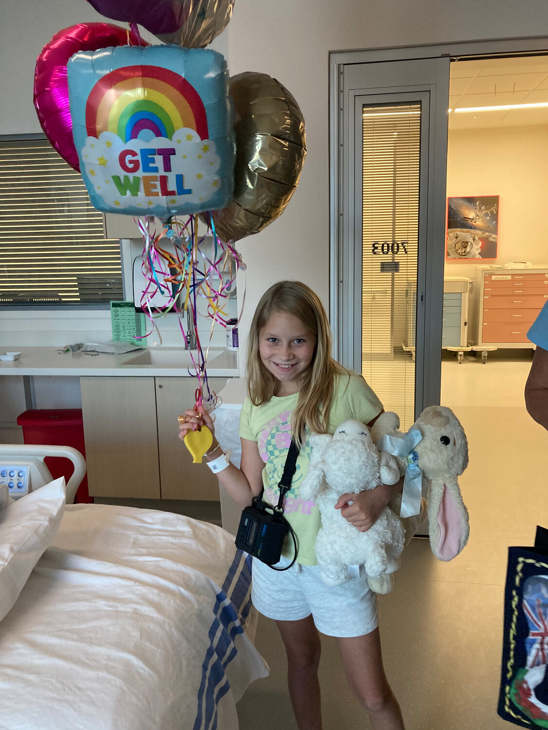 There have been plenty of well wishes sent Bryn’s way during her recent medical journey.